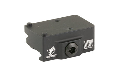 American Defense AD-RMR-LW-L-RH-STD QD Right Hand Lever Mount for Trijicon RMR, Low Height, Black