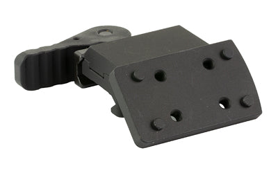 ADM AD-TR-OFFSET Patented QD Auto Lock 45-Degree Offset Mount, RMSc Footprint, Hard Anodized Black AD-TR-OFFSET-45-STD