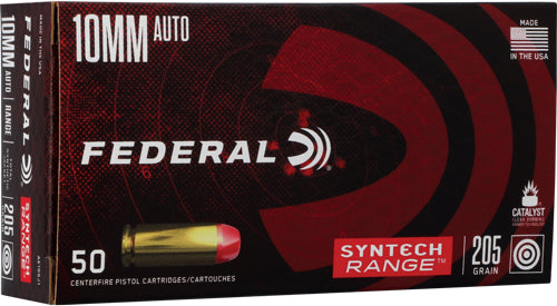 American Eagle Syntech LEAD-FREE Range Total Syntech Jacket Flat Nose 205 Grain 10mm Auto 1150 fps 604544670356