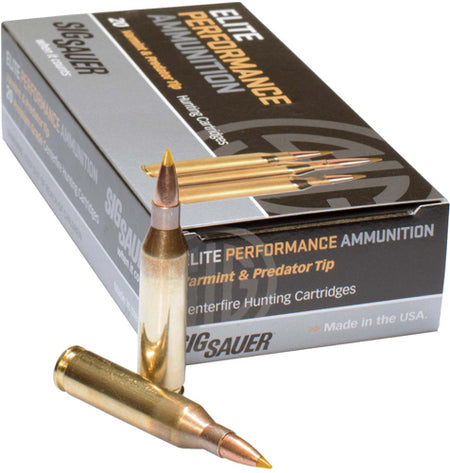 Sig Sauer Elite Hunter Tipped Controlled Expansion Tip 165 Grain .30-06 Springfield 2950 fps 798681619283