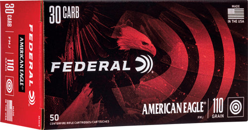 American Eagle  Full Metal Jacket 110 Grain .30 Carbine  029465088309