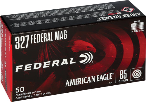 Federal .327 Federal Mag American Eagle 85 grain Jacketed Soft Point ammunition