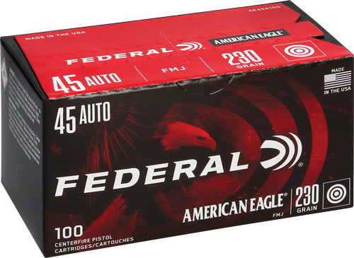 American Eagle  Full Metal Jacket 230 Grain .45 ACP/Auto 890 fps 029465062460
