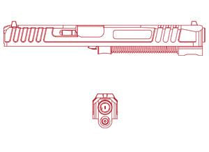 ZRO Delta MODULUS Standalone Extended Slide Assembly