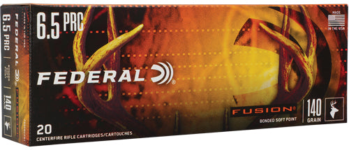 Federal Fusion Soft Point 140 Grain 6.5 PRC  604544659153