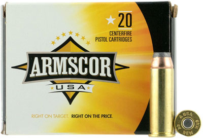 Armscor USA Competition Jacketed Hollow Point 240 Grain .44 Magnum 950 fps 812285022871