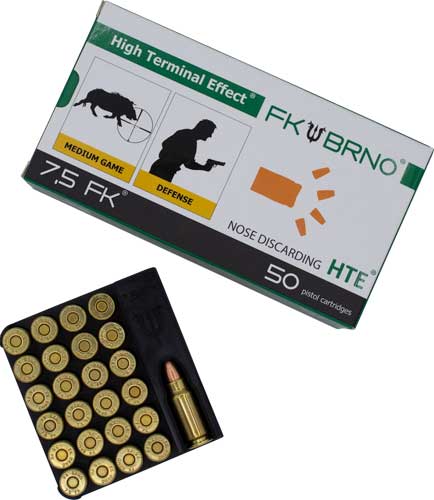 FK Brno 7.5 FK F5 95 grain Copper Hollow Point ammunition