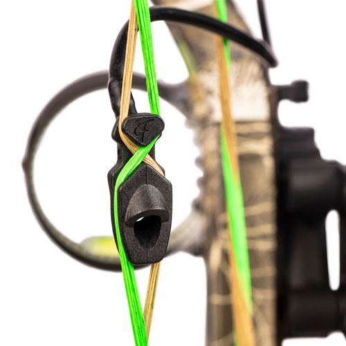 Trophy Ridge No Tie 1/4 Inch Tube Peep Sight for Bows Black