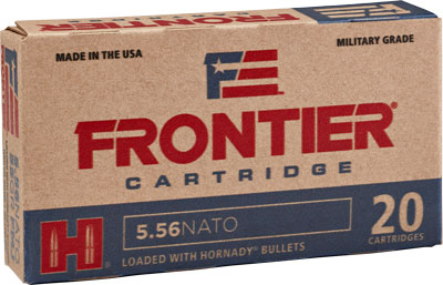 Frontier Cartridge Lake City Military Grade FM193 Full Metal Jacket 55 Grain 5.56x45mm NATO 3240 fps 090255711394