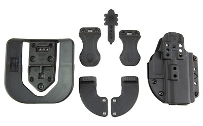 Alien Gear PHO-0759-L0-D Photon Holster, Glock 43 and 43X, Polymer Construction, Ambidextrous, Black