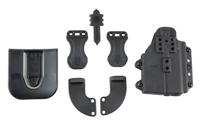 Alien Gear Holsters Photon Ambidextrous IWB/OWB Holster, GLOCK 43/43X, TLR-6 Compatible, Polymer, Black PHO-0759-L1-D