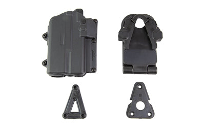 Rapid Force RH Level 2 Duty Holster, GLOCK 19/19X/45/22/17 Compact Light Compatible, Black