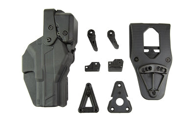 Rapid Force RH Level 3 Duty Holster, Compatible with GLOCK 19/19X/45/22/17, Black R3-M-0057