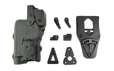 Rapid Force RH Level 3 Duty Holster, Sig P320/M18/XCarry Large Light, Axon Compatible, Black
