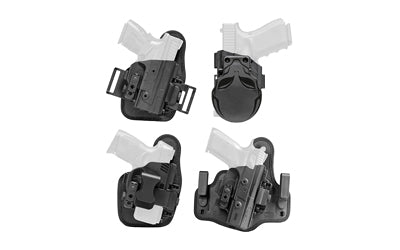 Alien Gear Holsters Core Carry Package for Glock 17, IWB/OWB Modular System, Right Hand, Black SSHK-0601-RH-D