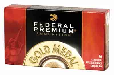 Federal Premium Gold Medal Sierra MatchKing Boat Tail Hollow Point 250 Grain .338 Lapua Magnum 2950 fps 029465061128