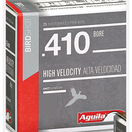 Aguila .410 Bore Shotgun Ammo Sub-Gauge High Velocity 2.5 in 1/2 oz #7.5