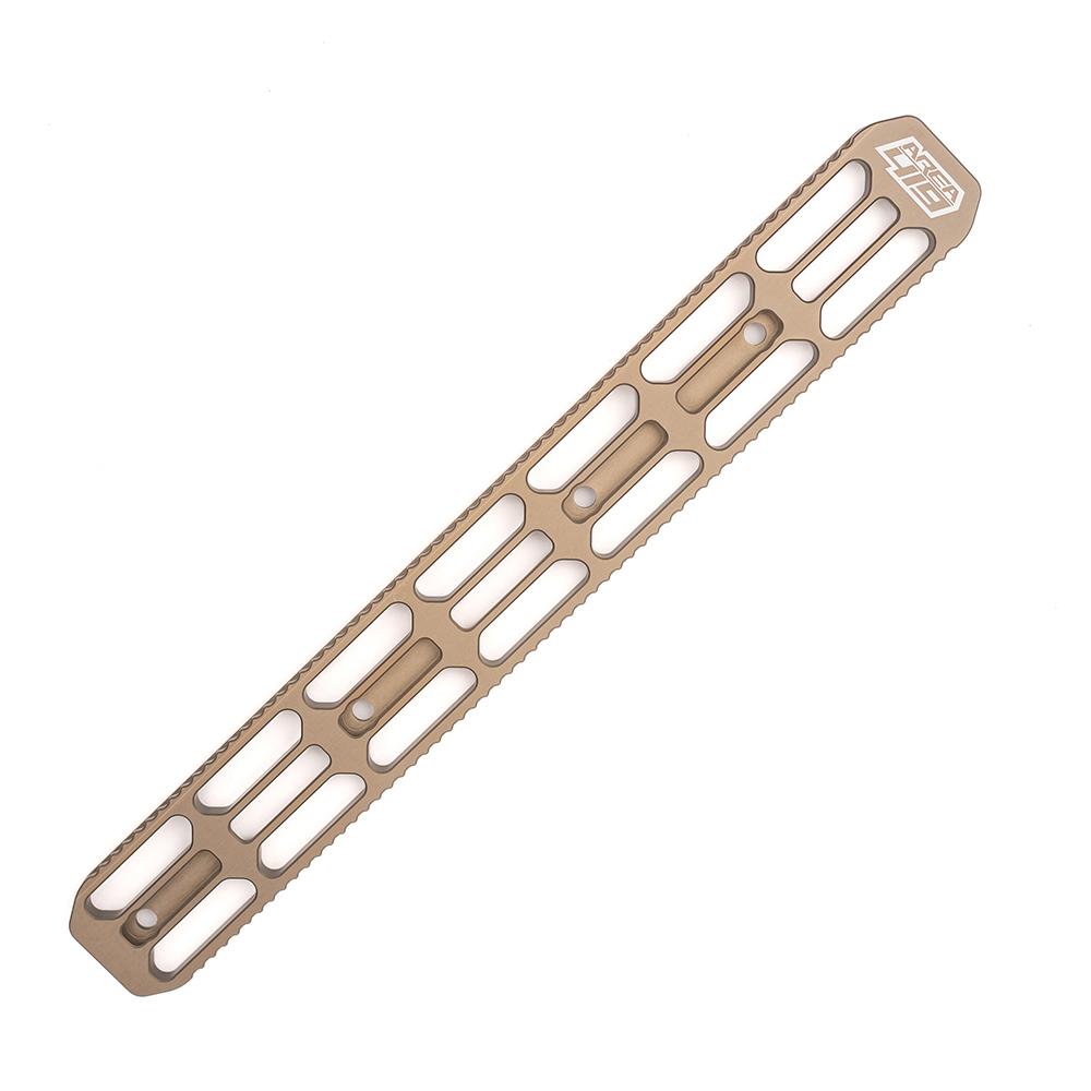 Area 419 12" ARCALOCK M-LOK Dovetail Rail in Flat Dark Earth Finish