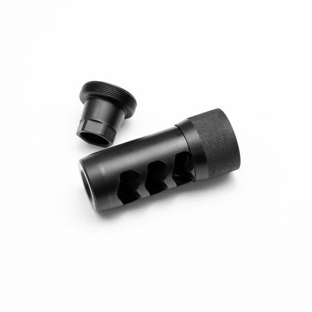 Area 419 Hellfire Self Timing Brake for 7mm/30cal Black Nitride 1/2-28