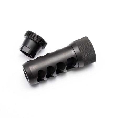 Area 419 Sidewinder Self-Timing Magnum Muzzle Brake .338 5/8-24 Black Nitride Finish