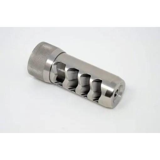 Area 419 Sidewinder Self-Timing Magnum Muzzle Brake 5/8-24 6.5mm Stainless
