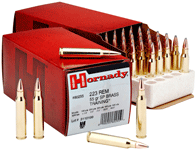 Hornady Custom Spire Point 55 Grain .223 Remington 3240 fps 090255802559