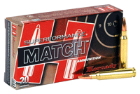 Hornady Superformance Match  75 Grain .223 Remington 2930 fps 090255802641