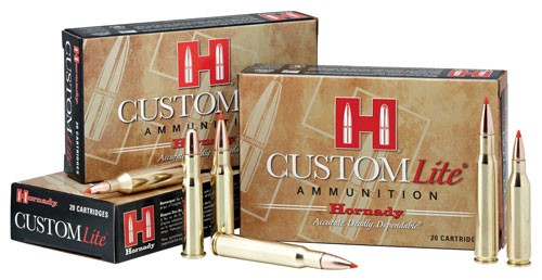 Hornady Custom Lite Low Recoil Super Shock Tip 120 Grain 7mm-08 Remington 2675 fps 090255805727
