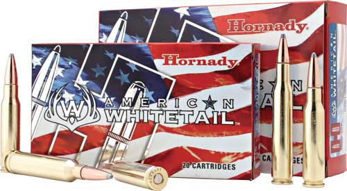 Hornady American Whitetail InterLock Spire Point 165 Grain .308 Win / 7.62x51mm 2700 fps 090255809046
