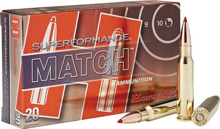 Hornady Superformance Match ELD Match Extremely Low Drag-Match 168 Grain .308 Win / 7.62x51mm 2840 fps 090255809633