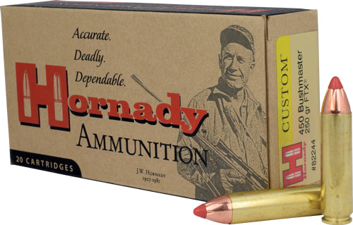 Hornady Custom Flex Tip eXpanding 250 Grain .450 Bushmaster 2200 fps 090255822441