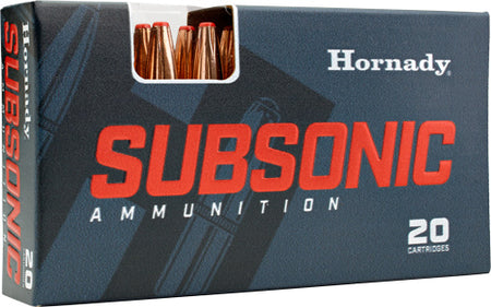 Hornady Subsonic Sub X 395 Grain .450 Bushmaster 1050 fps 090255822472