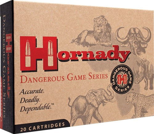 Hornady Dangerous Game Dangerous Game Solid 500 Grain .458 Lott 2300 fps 090255382624