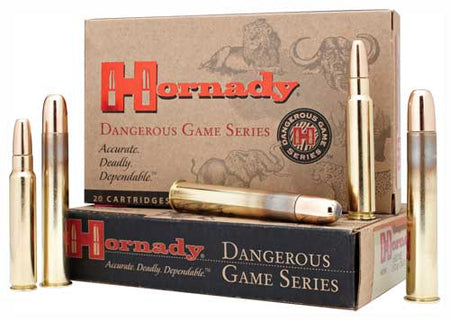 Hornady .416 Ruger Dangerous Game 400 grain DGX Bonded ammunition