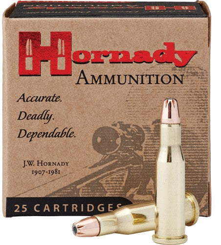 Hornady .218 Bee Custom Varmint 45 grain Hollow Point Match ammunition
