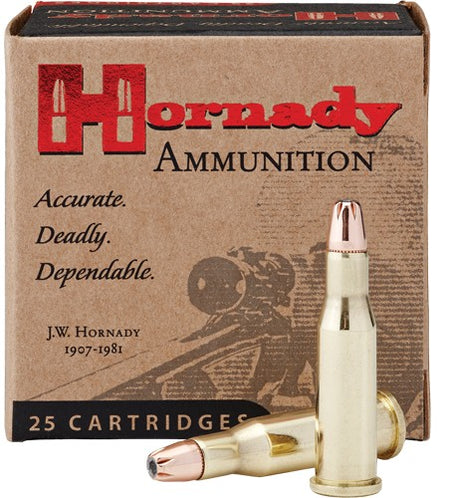 Hornady .218 Bee Custom Varmint 45 grain Hollow Point Match ammunition