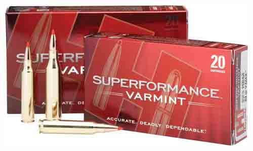Hornady Superformance Varmint Hornady V-Max 50 Grain .22-250 Remington 4000 fps 090255833669