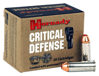 Hornady Critical Defense Hornady Flex Tip eXpanding 165 Grain .44 S&W Special 900 fps 090255907001