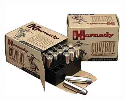 Hornady Custom Cowboy Lead 255 Grain .45 Long Colt 725 fps 090255391152