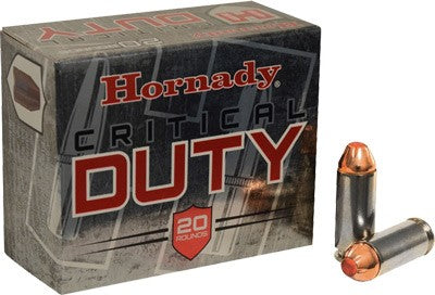 Hornady Critical Duty FlexLock Duty Hornady FlexLock 175 Grain 10mm Auto 1160 fps 090255912562