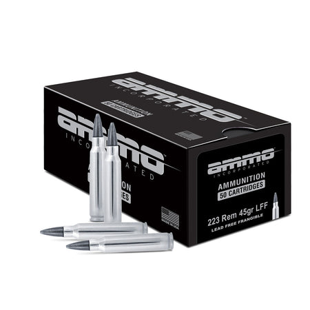 Ammo Inc .223 Remington Shield 45 grain Lead Free Frangible ammunition