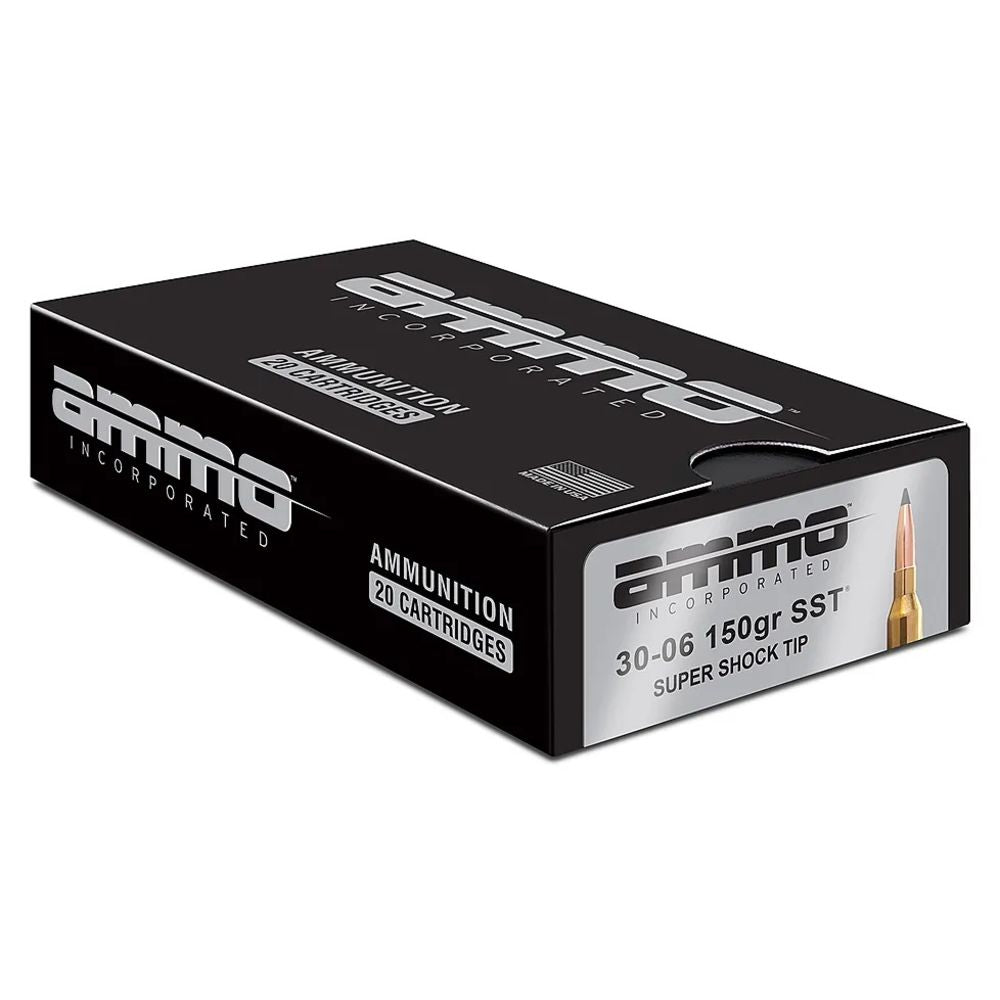 Ammo Inc .30-06 Springfield Signature 150 grain Super Shock Tip ammunition
