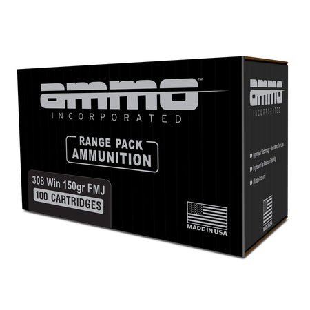 Ammo Inc .308 Win / 7.62x51mm Signature 150 grain Full Metal Jacket ammunition