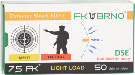 FK Brno 7.5 FK F9 101 grain Copper Flat Nose ammunition