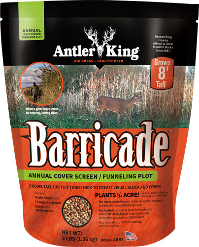 Antler King Barricade Cover Screen 1/4 Acre Annual 3lb Bag