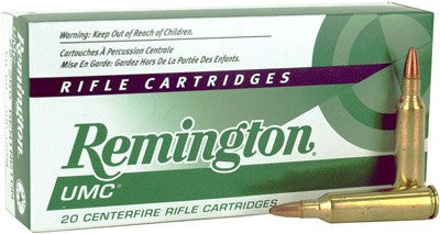 Remington UMC Jacketed Hollow Point 50 Grain .22-250 Remington 3820 fps 047700385808
