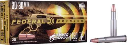 Federal Premium Hammer Down Bonded Soft Point 150 Grain .30-30 Winchester 2390 fps 604544658309
