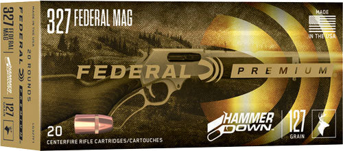 Federal .327 Federal Mag Premium HammerDown 127 grain Bonded Hollow Point ammunition