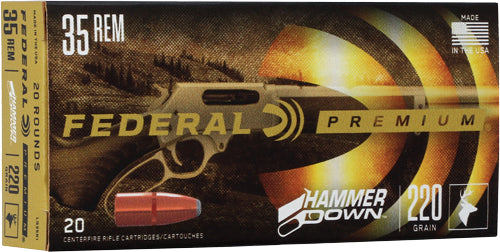 Federal .35 Remington Premium HammerDown 220 grain Bonded Hollow Point ammunition