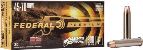 Federal Hammer Down Rifle Ammo 45-70 Govt. 300 gr. 20 rd.